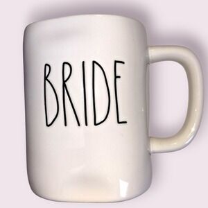 Rae Dunn Artisan Bride Coffee‎ Mug White Ceramic Wedding Gift Present